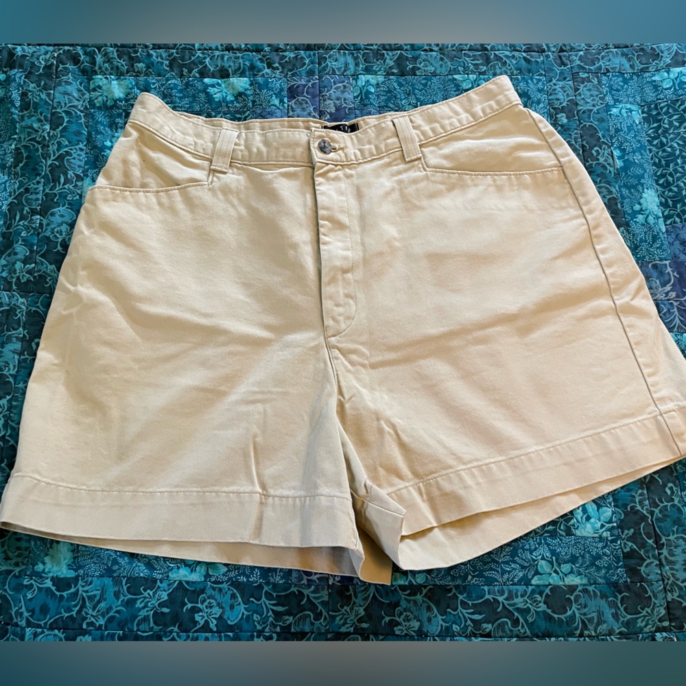 Lee Khaki Shorts Women's Size 14 Med